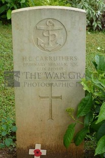 TRINCOMALEE WAR CEMETERY - CARRUTHERS, HENRY CHARLES